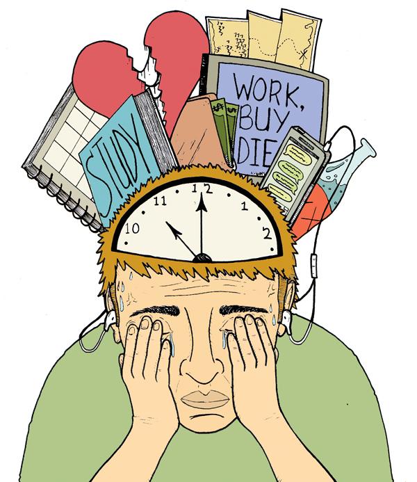 study stress clipart images