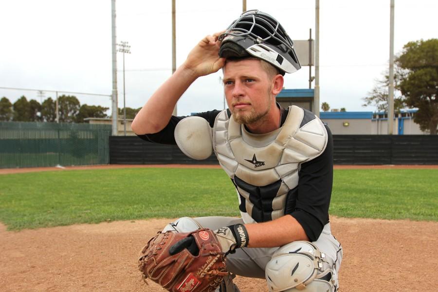 Comet catcher Lawrence “Davey” Duncan leads the Bay Valley Conference with the least passed balls as a catcher. Duncan is known for the loud vocal leadership he brings to the Comet baseball team.