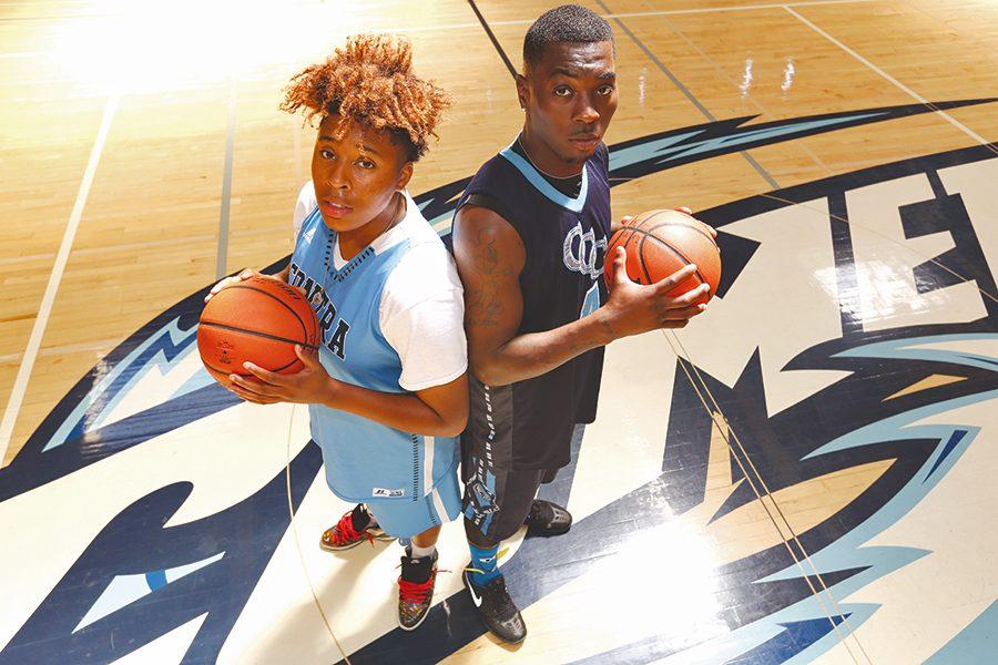 Forward Larry Wickett and guard Julian Robinson earned 2015-16 Athlete of the Year 
honors for their leadership and outstanding performance on and off the court.