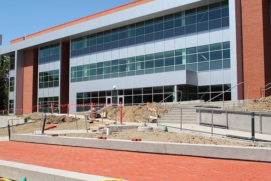 The General Education Building of the Campus Center and Classroom Project is set to open in August.