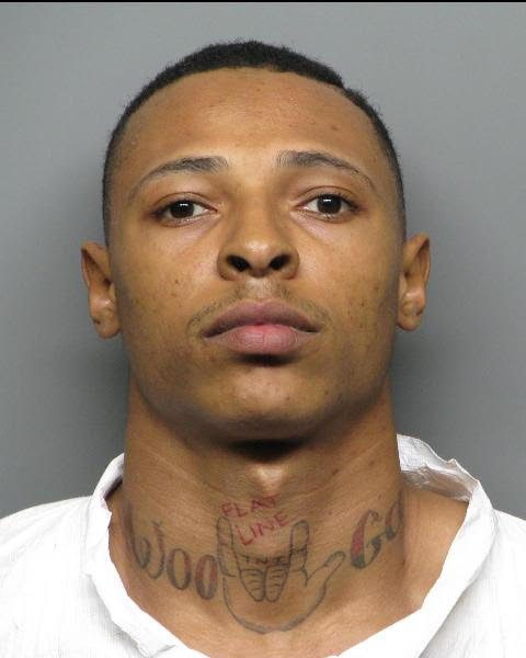 Elliot Johnhenry Johnson, 24, of Richmond, along with two 17-year-old boys, have been arrested on suspicion of shooting a man and a woman on Interstate 80 on March 9, 2017. (Contra Costa Sheriff's Office)
