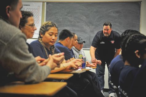 Hess mentors students toward a life of service through discipline, bravery, prowess