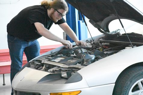 Fixing cars fuels passion, drives ambition