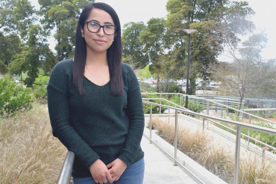 Contra Costa College clinical science and psychology major Mayra Martinez works as a student ambassador for the Associated Student Union.