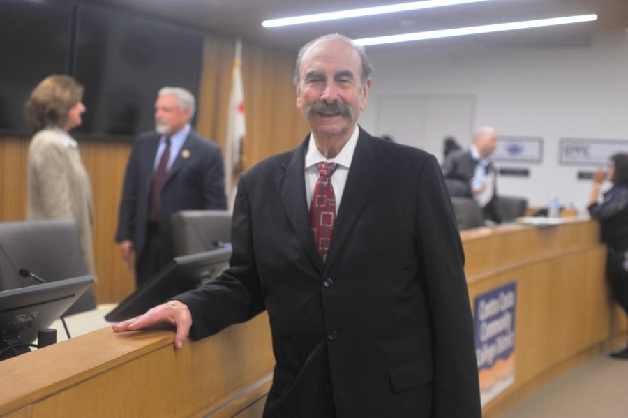 Contra Costa Community College 
District Ward I Trustee John Marquez 
was elected president of the Governing Board 
on Monday after the resignation of former president Timothy Farley. 