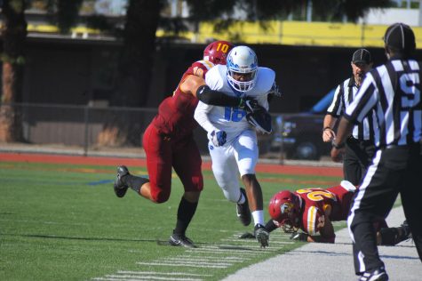 Football team beats Mustangs in blowout