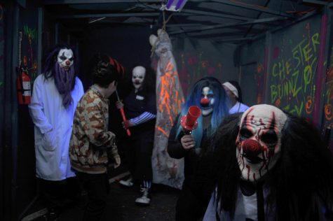 Clowns, fiends serve terror