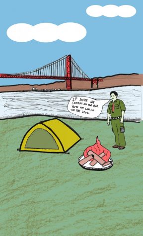 Camping provides active, affordable means of entertainment
