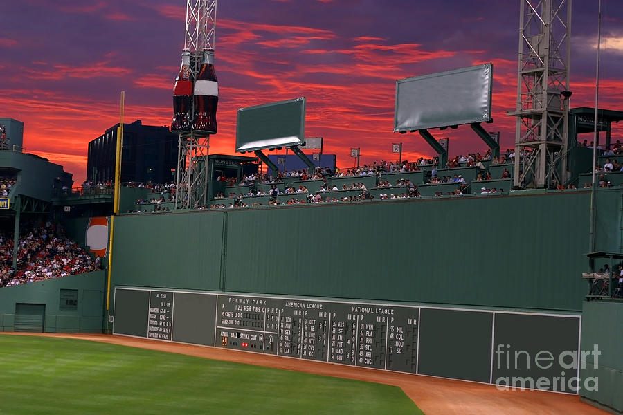  In 1934, then Boston Red Sox owner John Taylor installed a 25-foot high wooden fence, stretching all the way from beyond the left-field foul pole to almost straight-away center field to prevent people on the street from getting a free view of the game. The Green Monster is now 37-feet high.