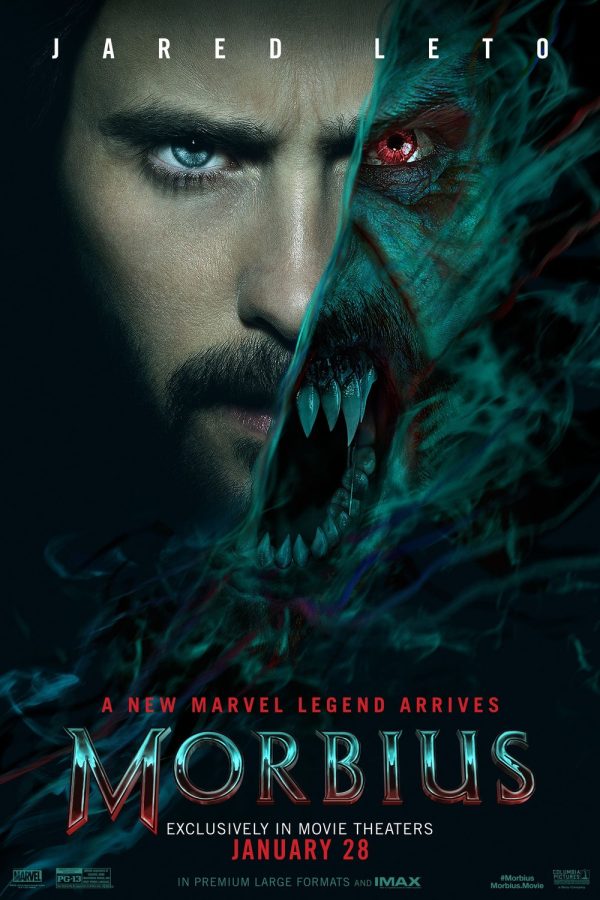 Morbius promotional poster (image courtesy of IMDb)