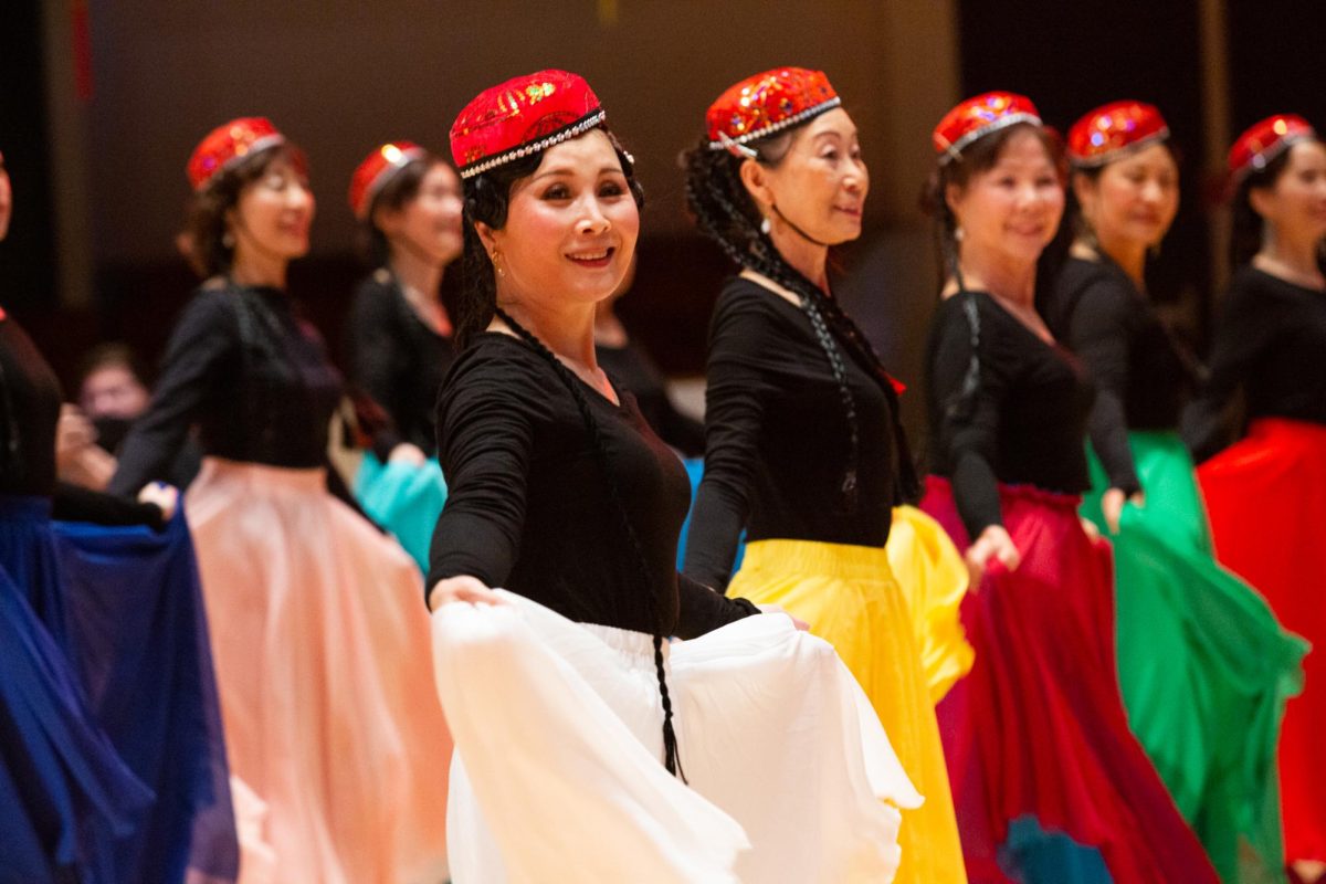 Berkeley Dancing Family members perform for attendees at a Chinese New Year Celebration hosted by the City of Richmonds Community Services Department, on Saturday, Feb. 10, 2024, at Richmond Memorial Auditorium in Richmond, Calif.