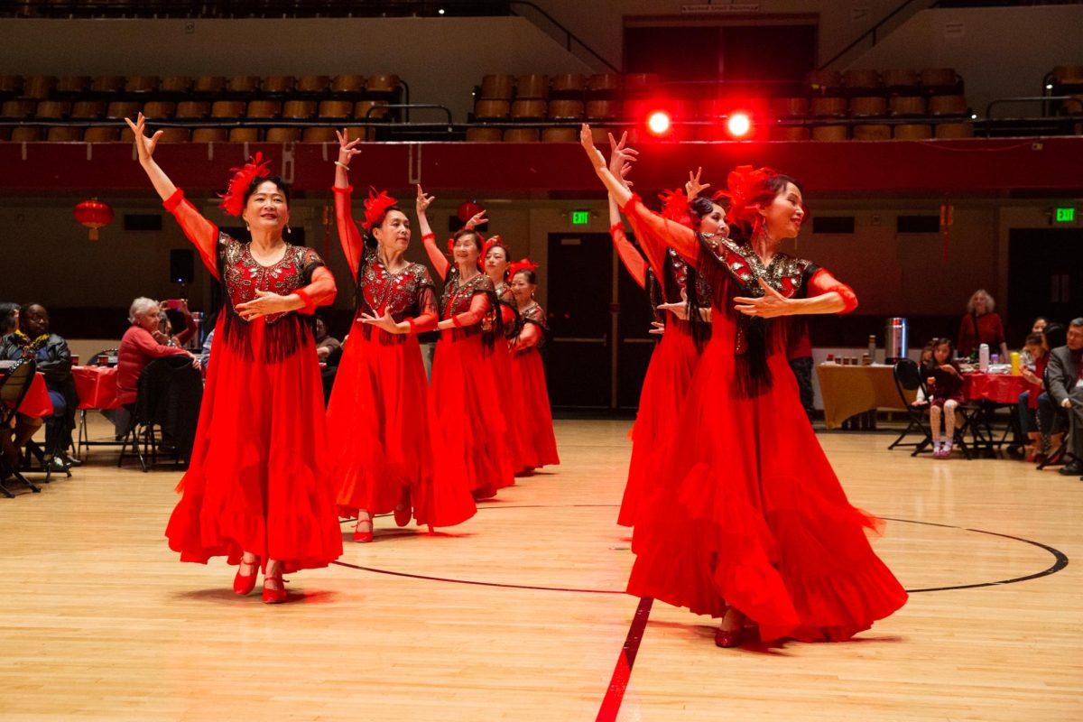 Berkeley Dancing Family members perform for attendees at a Chinese New Year Celebration hosted by the City of Richmonds Community Services Department, on Saturday, Feb. 10, 2024, at Richmond Memorial Auditorium in Richmond, Calif. 