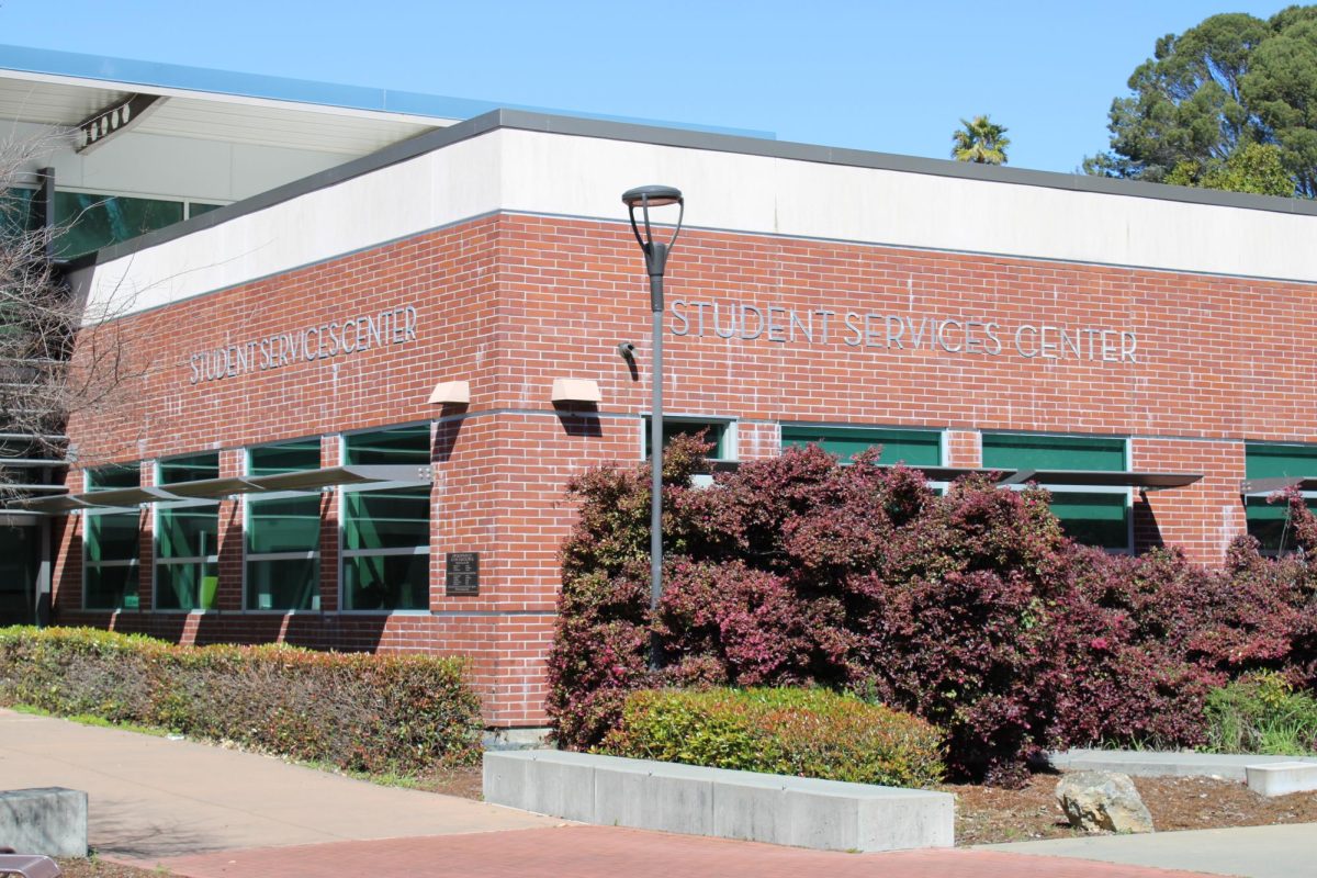 The Student Services Center building where the EOPS office can be found at Contra Costa College, San Pablo, CA, Thursday, March 14, 2024.