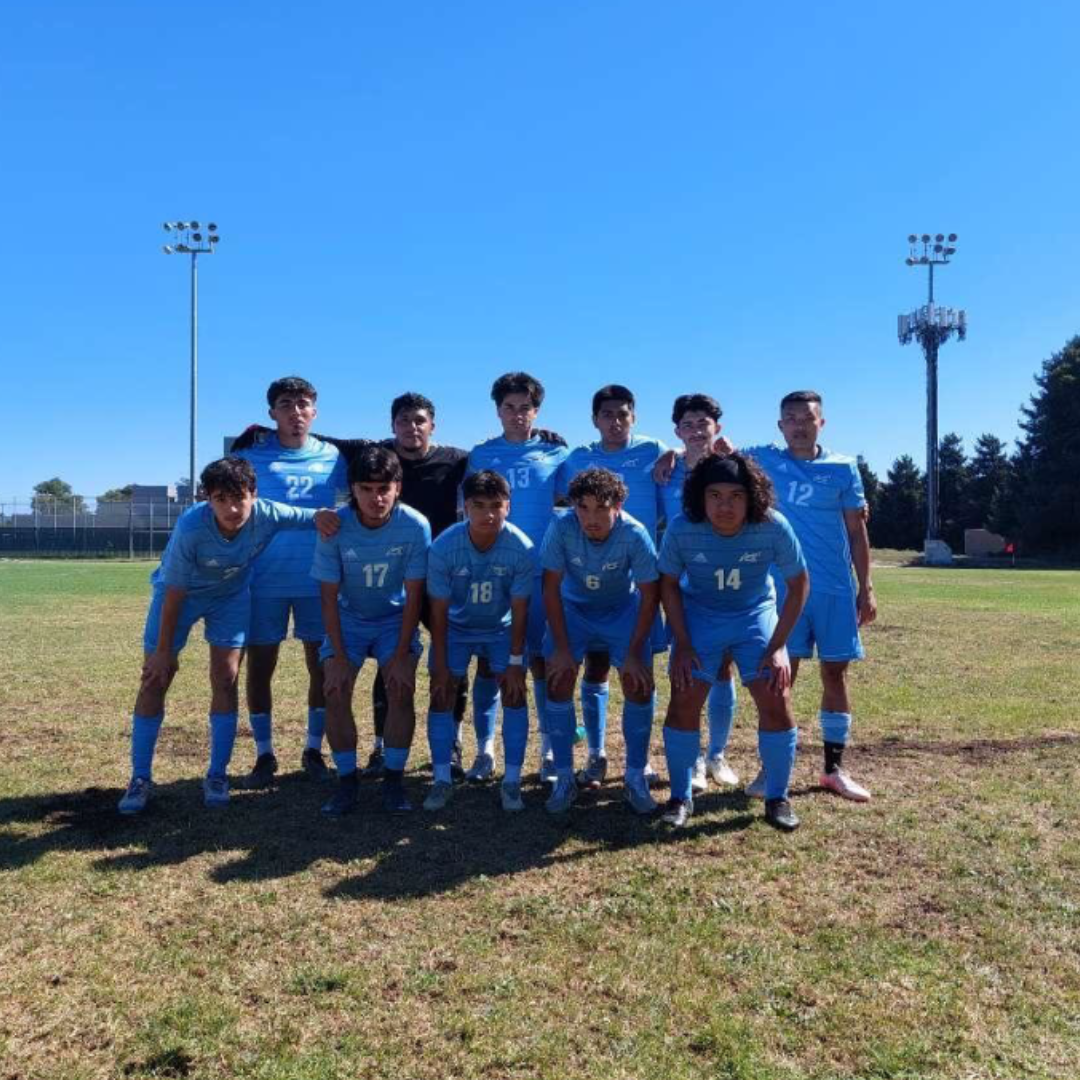 The Contra Costa College men’s soccer team starts against Woodland in San Pablo, Calif. on Friday, Oct. 11, 2024.