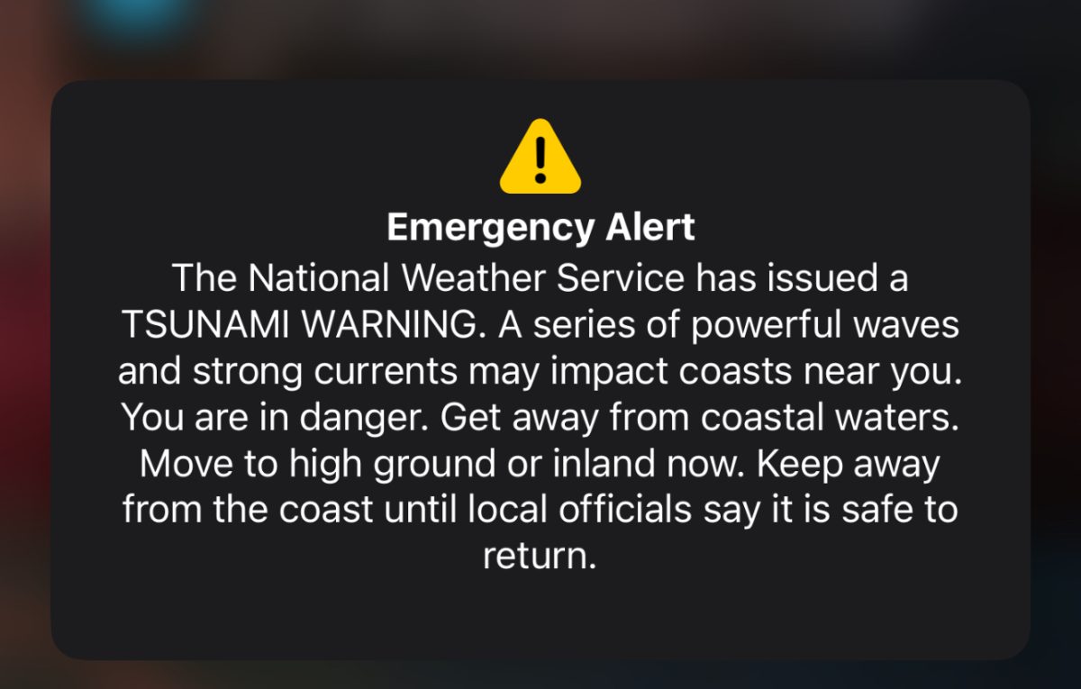Bay area news tsunami warning today