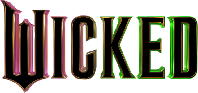 Logo of the 2024-2025 two-part film adaptation of Wicked. Courtesy of Universal Pictures